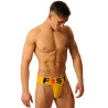 Fist Jockstrap Fist Logo Jaune